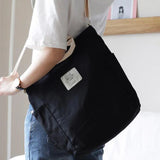 Canvas Women's Shoulder Bag Handbag Small Fresh Messenger Bag Casual Cloth Bag
