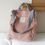 Canvas Women's Shoulder Bag Handbag Small Fresh Messenger Bag Casual Cloth Bag