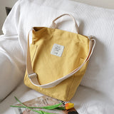 Canvas Women's Shoulder Bag Handbag Small Fresh Messenger Bag Casual Cloth Bag