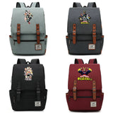 My Hero Buckle School Bag for Children - Anime Cartoon Backpack