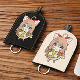 Canvas Women's Wallet Cartoon Key Case Bag
