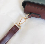 Retro Cartoon Small Square Bag Phone Pouch
