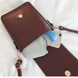 Retro Cartoon Small Square Bag Phone Pouch