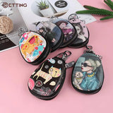 Cartoon Women Key Bag Girl Students Leather Key Wallets Key Case