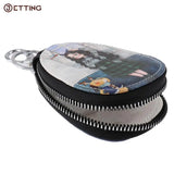 Cartoon Women Key Bag Girl Students Leather Key Wallets Key Case