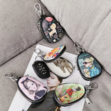 Cartoon Women Key Bag Girl Leather Key Wallets Key Case for Car Key Chains