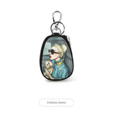 PU Leather Cartoon Women Key Bag Girl Key Wallets Zipper Key Pouch