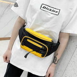 Canvas Sports Shoulder Bag Girl Waist Pack Handbag Chest Bag Purse Clutch