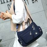 Women's Casual Crossbody Shoulder Bag Waterproof Nylon Messenger Handbag