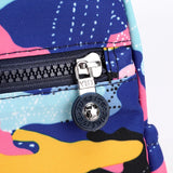 Casual Floral Plants Female Oxford Backpack Waterproof Girls Student School Bag