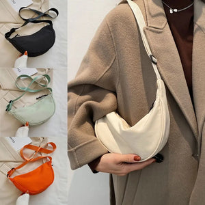 Casual Hobos Portable Nylon Cross Body Bag Shoulder Bags