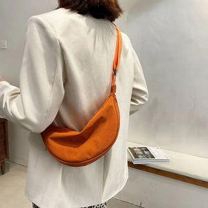 Orange Chest Bag Shoulder Bags Underarm Bag Cross Body Bag