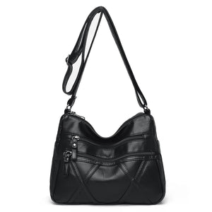 Casual Ladies Shoulder Bags High Leather Handbag Messenger Bags for Women Purses