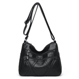 Casual Ladies Shoulder Bags High Leather Handbag Messenger Bags for Women Purses