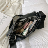 Vintage Tassel Leather Saddle Shoulder Bag