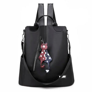 Teen Girls' Waterproof Oxford Backpack