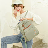 Casual Women Backpack Laptop Teenage Girls School Shoulder Bags