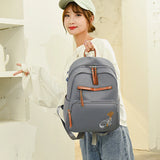 Casual Women Backpack Laptop Teenage Girls School Shoulder Bags