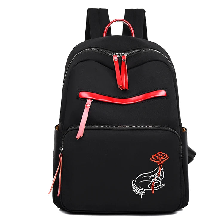 Casual Women Backpack Laptop Teenage Girls School Shoulder Bags