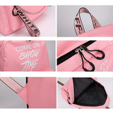 Women's Casual Book Bag Backpack with USB Charging