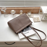 Casual Women's One Shoulder Bag Large-Capacity PU Leather High Messenger Travel