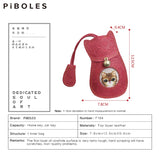 Cat Key Wallet Leather Smart Key Holder Pouch Housekeeper Keys Slot Soft Bag