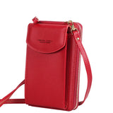 Shoulder Bag PU Leather Crossbody Handbag Women's Messenger Strap