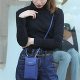 Shoulder Bag PU Leather Crossbody Handbag Women's Messenger Strap
