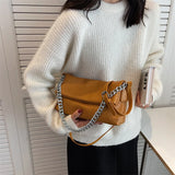 Vintage Leather Shoulder Purse Women's Satchel Messenger Bag