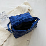 Quilted Chain Bag Padded Nylon Shoulder Bag