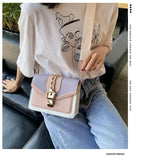 Chain Lady Sling Bag PU Leather Crossbody Bag for Women