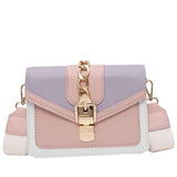 Chain Lady Sling Bag PU Leather Crossbody Bag for Women