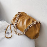 Chain Shoulder Bags For Women Solid Bag Female Crossbody Messenger Handbags