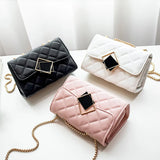 Chain Shoulder Bags Crossbody Bag Clutch Tassels Purse Handbags for Women