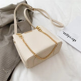 Chain Shoulder Messenger Bag Crossbody Bags for Women Bucket Bag
