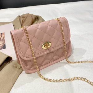 Small Messenger Bag For Women Chain Embroidery Camera Shoulder Bag