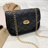 Small Messenger Bag For Women Chain Embroidery Camera Shoulder Bag