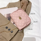 Small Messenger Bag For Women Chain Embroidery Camera Shoulder Bag