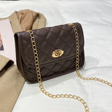 Small Messenger Bag For Women Chain Embroidery Camera Shoulder Bag