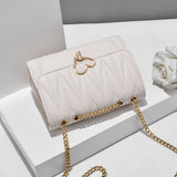 Soft Leather Crossbody Bags for Women Plaid Handbags