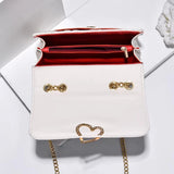 Soft Leather Crossbody Bags for Women Plaid Handbags