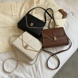 Square Crossbody Bag Chain Strap Handbag for Women