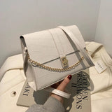 Square Crossbody Bag Chain Strap Handbag for Women