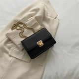 Chain Strap Shoulder Bag Square Flap Ladies Handbags And Purses Crossbody Bags