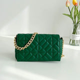 Chain Strap Women Shoulder Bag 11 Colors Pu Leather Handbags