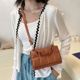 Chains Crossbody Bag Handle Shoulder Messenger Small Square Tote Purse