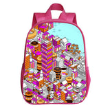 Charli Damelio Backpack Women Travel Knapsacks Students Cartoon Rucksack