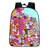 Charli Damelio Backpack Women Travel Knapsacks Students Cartoon Rucksack