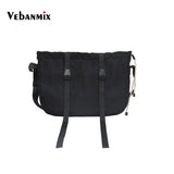 Waterproof Nylon Shoulder Bag Hip Hop Streetwear Chest Bag