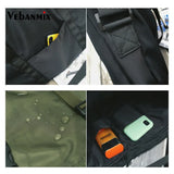 Waterproof Nylon Shoulder Bag Hip Hop Streetwear Chest Bag